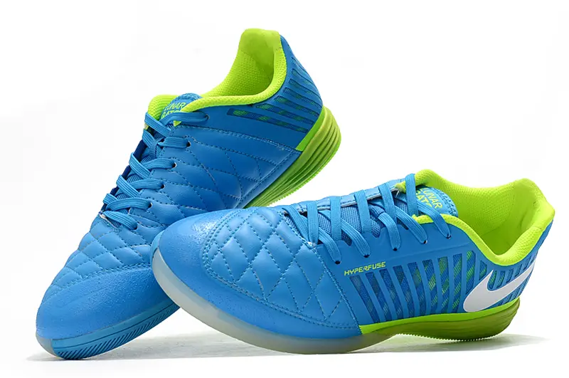 Nike Lunar Gato 2 IC - Blue/Electric Blue/Lime Green