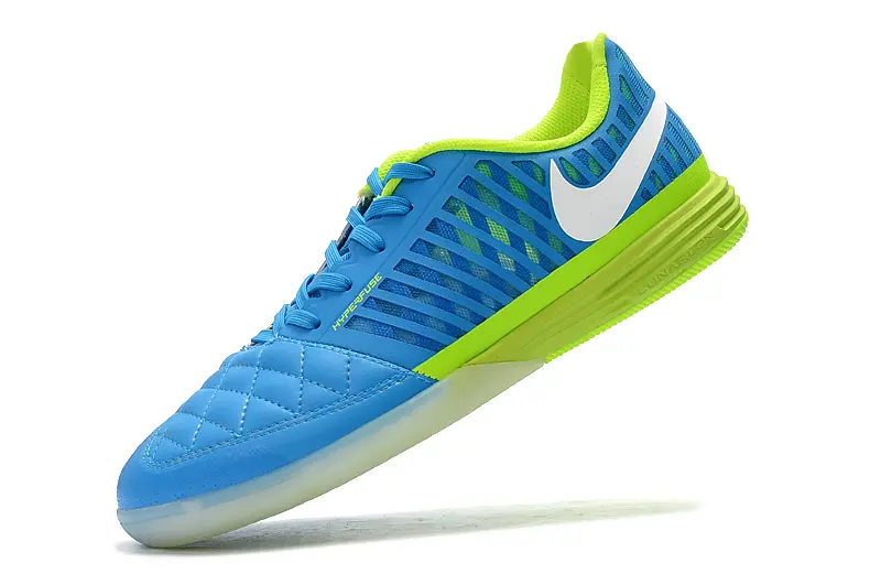 Nike Lunar Gato 2 IC - Blue/Electric Blue/Lime Green