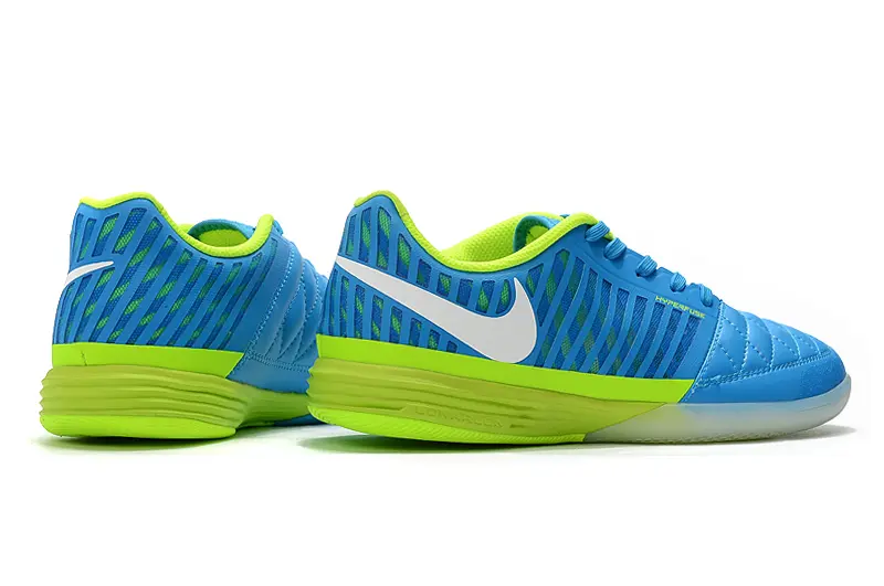 Nike Lunar Gato 2 IC - Blue/Electric Blue/Lime Green