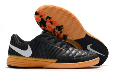 Nike Lunar Gato 2 IC - Black/Amber Glow/White