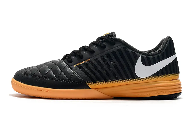 Nike Lunar Gato 2 IC - Black/Amber Glow/White