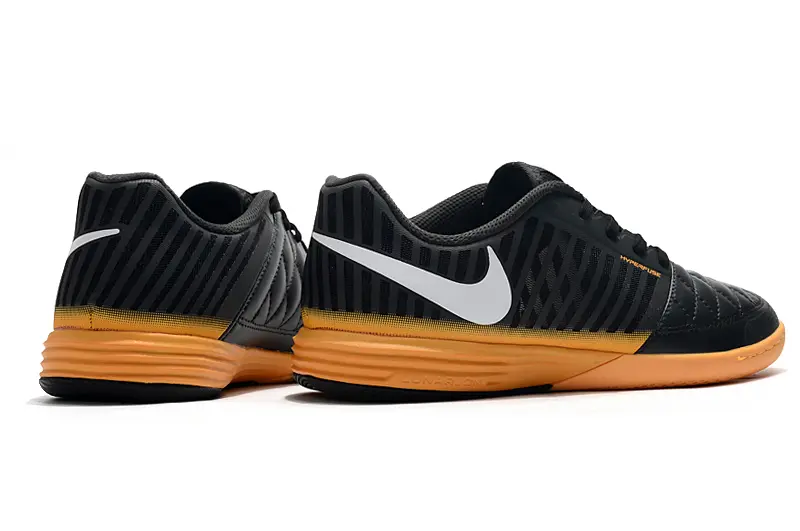 Nike Lunar Gato 2 IC - Black/Amber Glow/White