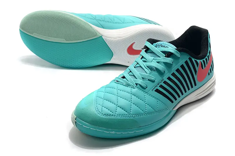 Nike Lunar Gato 2 IC - Aqua/Coral/Black
