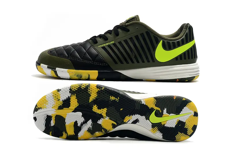 Nike Lunar Gato 2 IC - Green/Neon Yellow/Black
