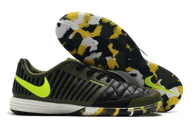 Nike Lunar Gato 2 IC - Green/Neon Yellow/Black