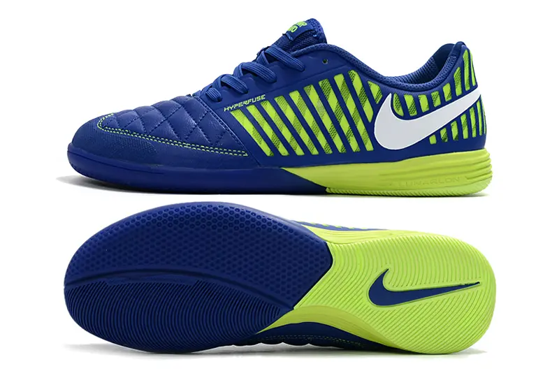 Nike Lunar Gato 2 IC - Blue/Electric Yellow/Royal Blue
