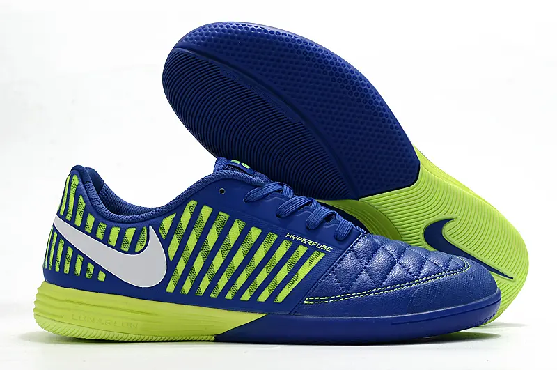 Nike Lunar Gato 2 IC - Blue/Electric Yellow/Royal Blue