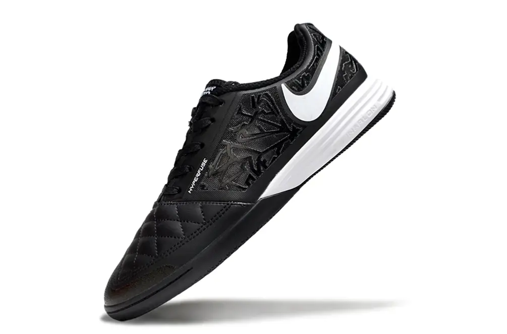 Nike Lunar Gato 2 IC - Black/Classic Black/Sleek White