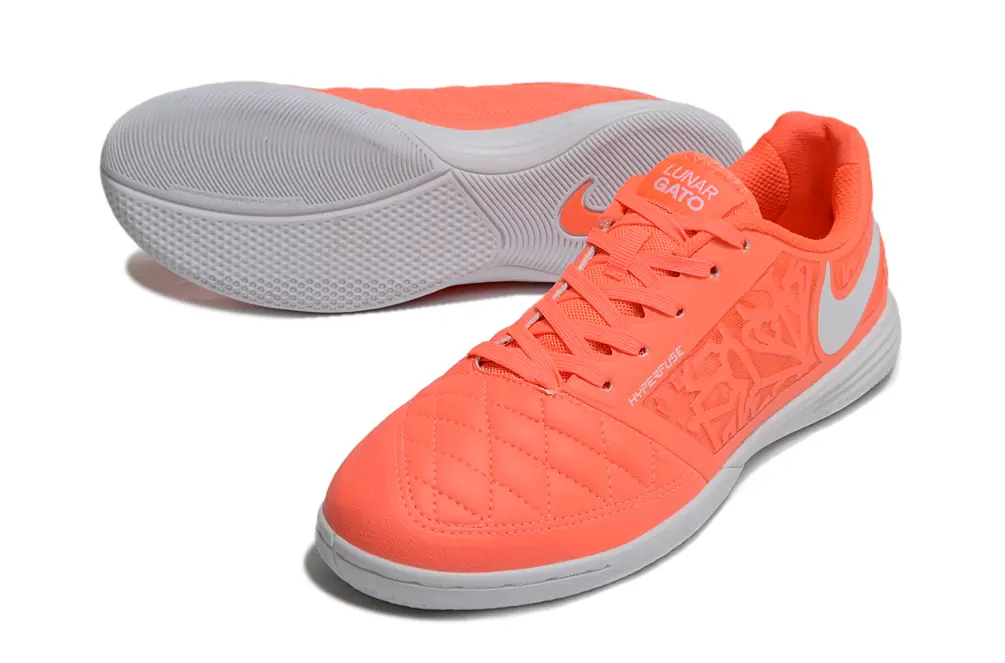 Nike Lunar Gato 2 IC - Orange/Vibrant Coral/White