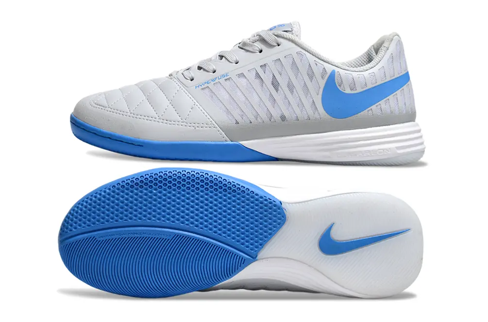 Nike Lunar Gato 2 IC - Grey/Sky Blue/Grey White
