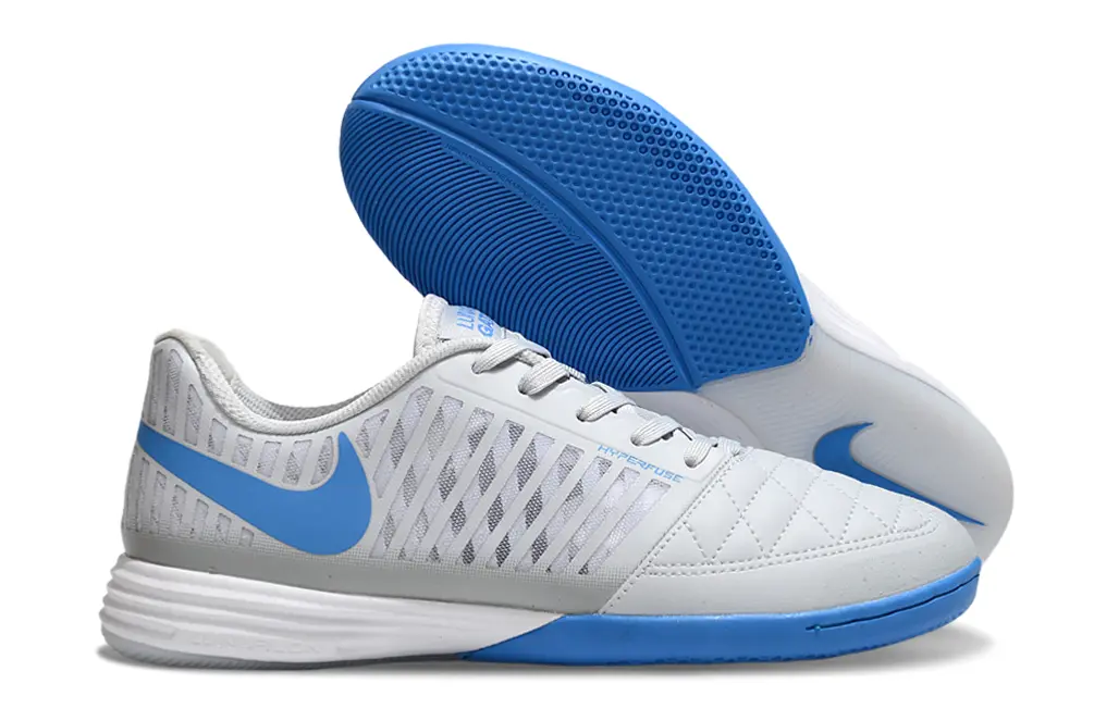 Nike Lunar Gato 2 IC - Grey/Sky Blue/Grey White