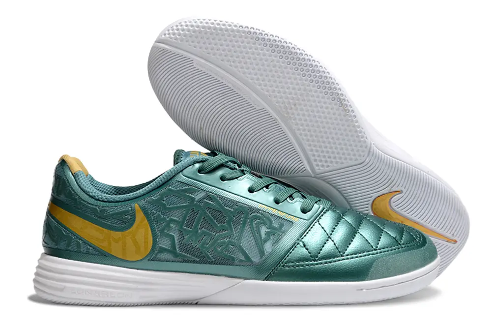 Nike Lunar Gato 2 IC - Emerald/Golden Green/White