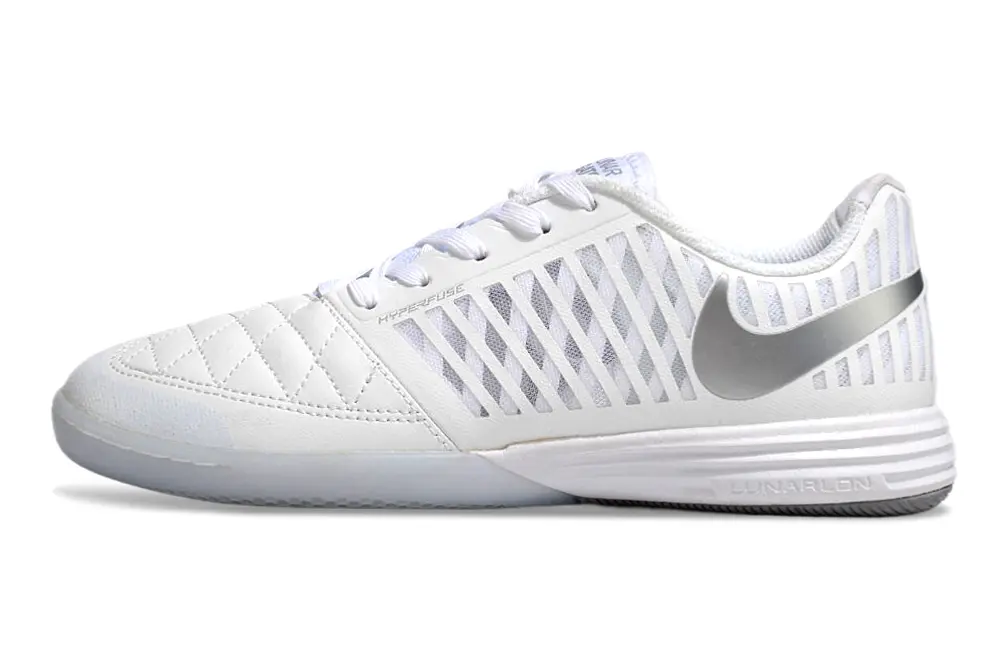Nike Lunar Gato 2 IC - White/Bright Silver/Light Gray