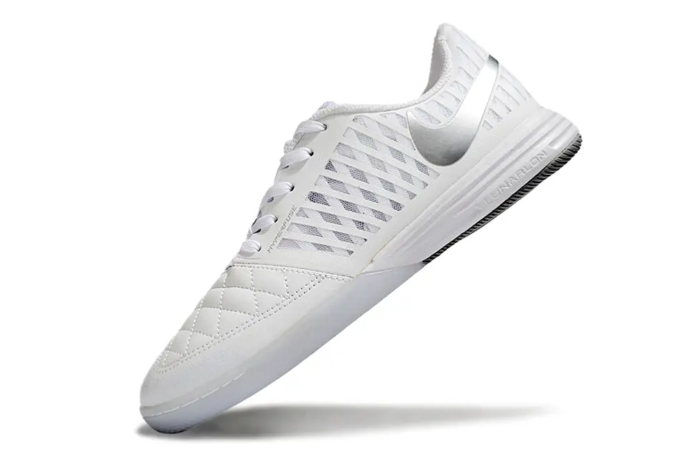 Nike Lunar Gato 2 IC - White/Bright Silver/Light Gray