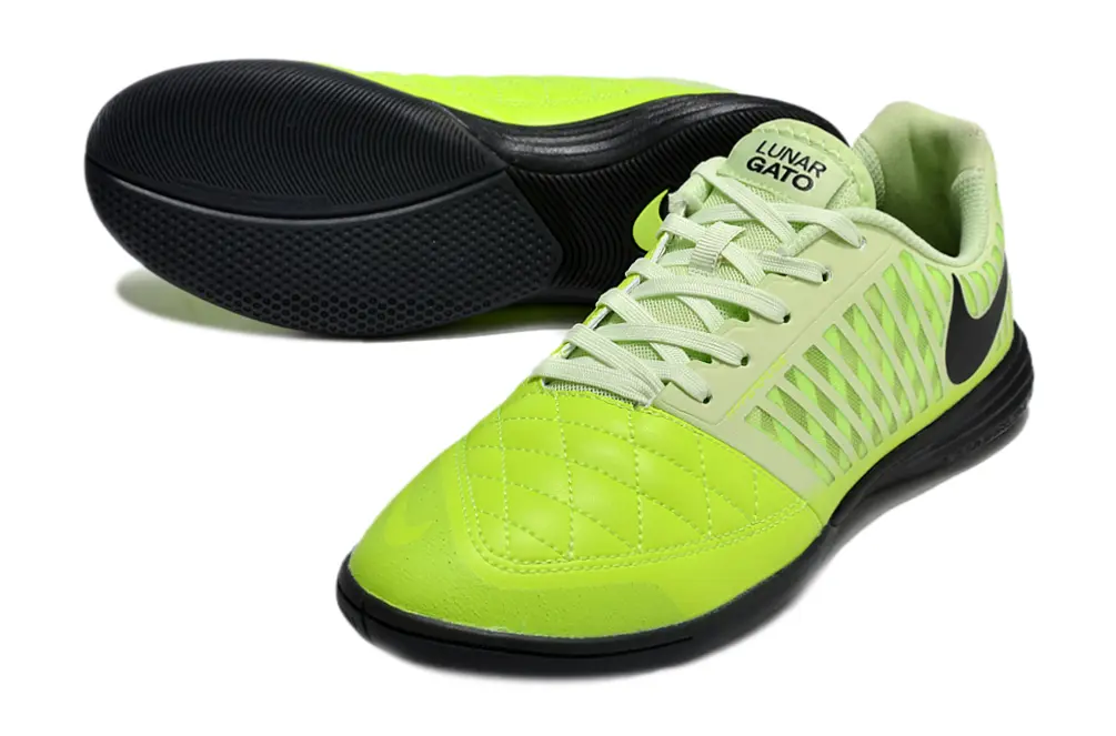 Nike Lunar Gato 2 IC - Lime/Neon Yellow/Black