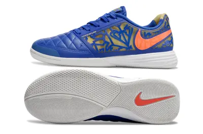 Nike Lunar Gato 2 IC - Blue/Electric Blue/Sunset Orange