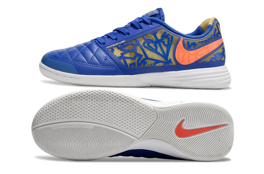 Nike Lunar Gato 2 IC - Blue/Electric Blue/Sunset Orange