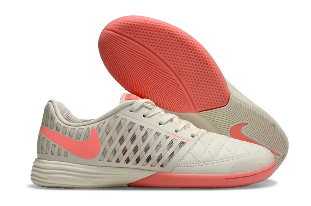 Nike Lunar Gato 2 IC - Beige/Coral Pink/Light Beige