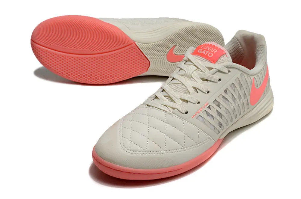 Nike Lunar Gato 2 IC - Beige/Coral Pink/Light Beige