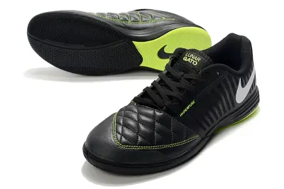 Nike Lunar Gato 2 IC - Black/Electric Green/White
