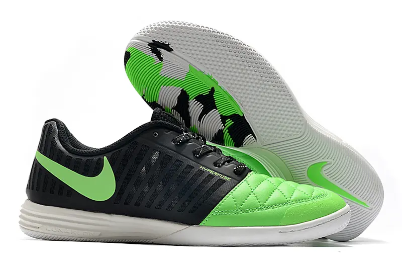 Nike Lunar Gato 2 IC - Green/Lime Green/Black
