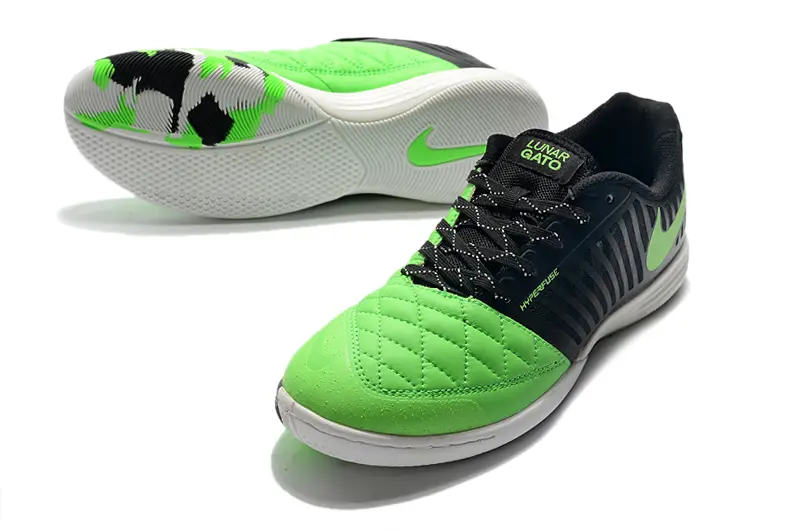 Nike Lunar Gato 2 IC - Green/Lime Green/Black