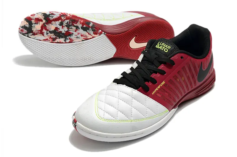 Nike Lunar Gato 2 IC - Red/Crimson Red/White Fusion