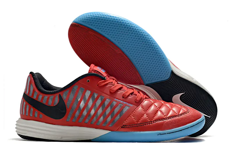 Nike Lunar Gato 2 IC - Red/Vibrant Red/Accent Blue