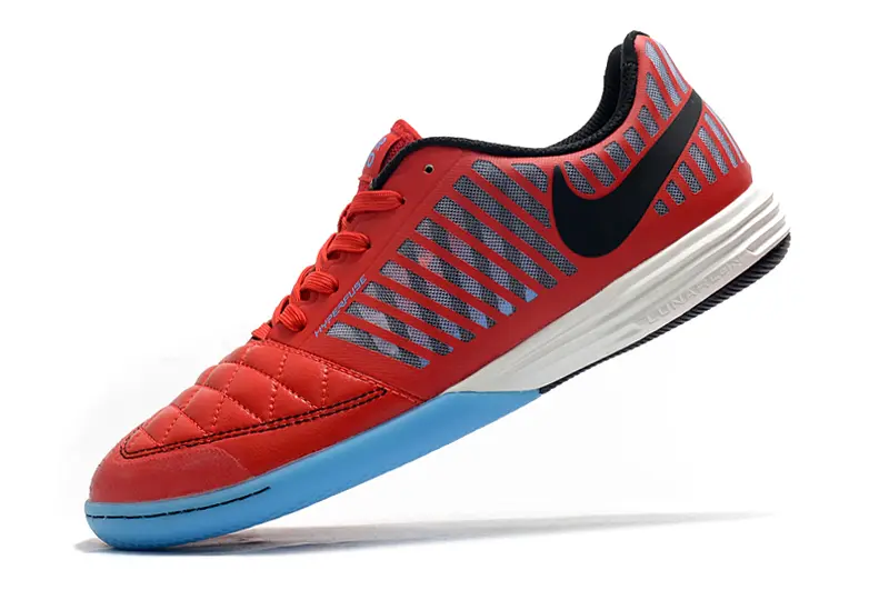 Nike Lunar Gato 2 IC - Red/Vibrant Red/Accent Blue