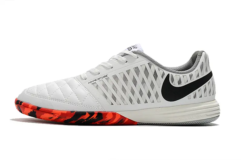 Nike Lunar Gato 2 IC - Gray/Vibrant Orange/Dynamic Black