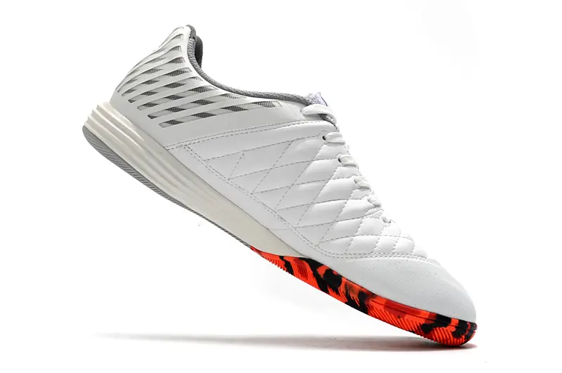 Nike Lunar Gato 2 IC - Gray/Vibrant Orange/Dynamic Black