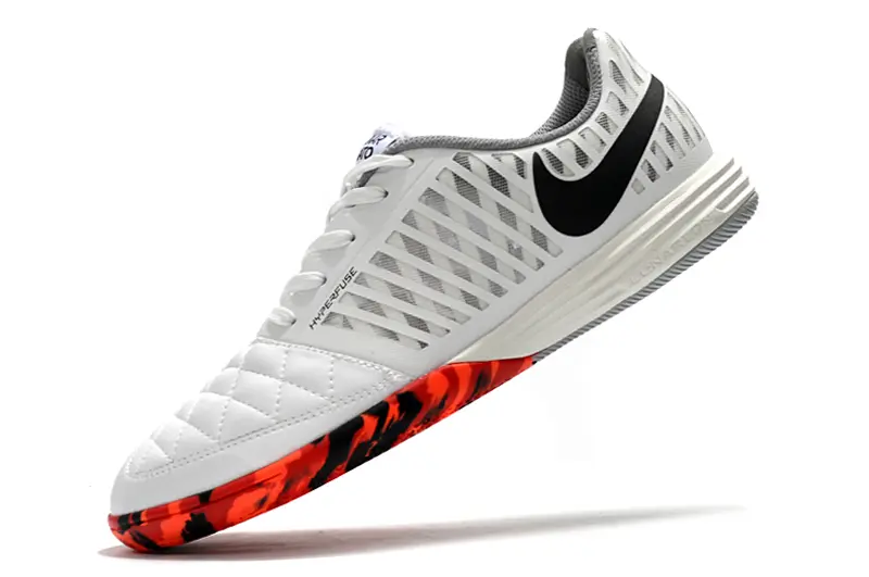 Nike Lunar Gato 2 IC - Gray/Vibrant Orange/Dynamic Black