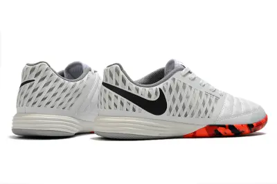 Nike Lunar Gato 2 IC - Gray/Vibrant Orange/Dynamic Black
