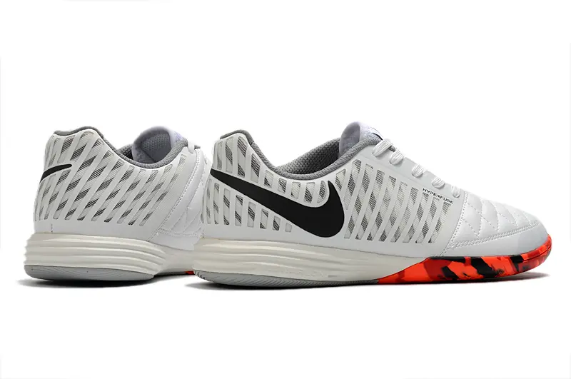 Nike Lunar Gato 2 IC - Gray/Vibrant Orange/Dynamic Black