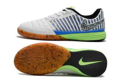 Nike Lunar Gato 2 IC - White/Ocean Blue/Neon Green
