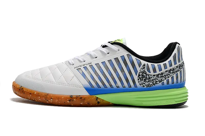 Nike Lunar Gato 2 IC - White/Ocean Blue/Neon Green