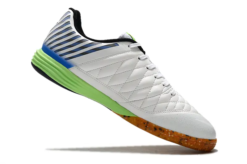 Nike Lunar Gato 2 IC - White/Ocean Blue/Neon Green