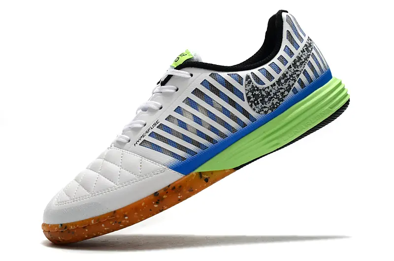 Nike Lunar Gato 2 IC - White/Ocean Blue/Neon Green