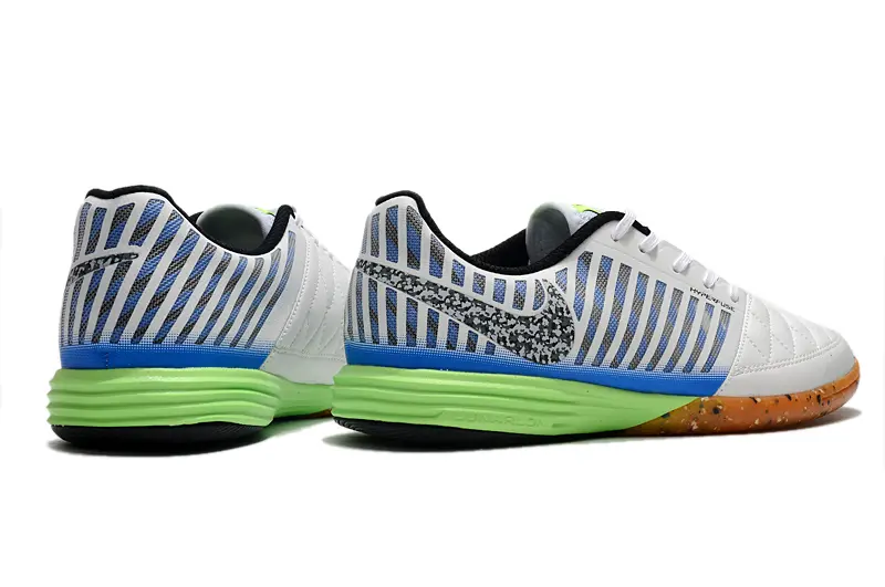 Nike Lunar Gato 2 IC - White/Ocean Blue/Neon Green
