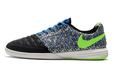 Nike Lunar Gato 2 IC - Black/Electric Blue/Lime Green