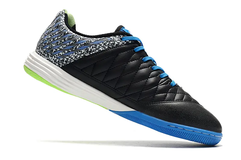 Nike Lunar Gato 2 IC - Black/Electric Blue/Lime Green