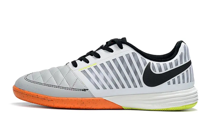 Nike Lunar Gato 2 IC - Gray/Vibrant Orange/Neon Green
