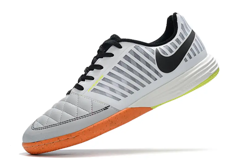 Nike Lunar Gato 2 IC - Gray/Vibrant Orange/Neon Green
