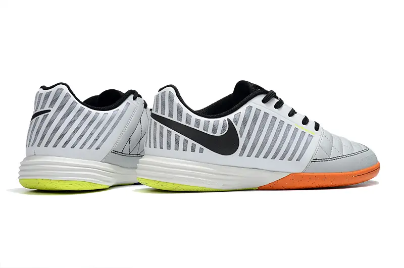 Nike Lunar Gato 2 IC - Gray/Vibrant Orange/Neon Green