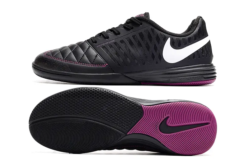 Nike Lunar Gato 2 IC - Black/Purple Haze/White Lightning
