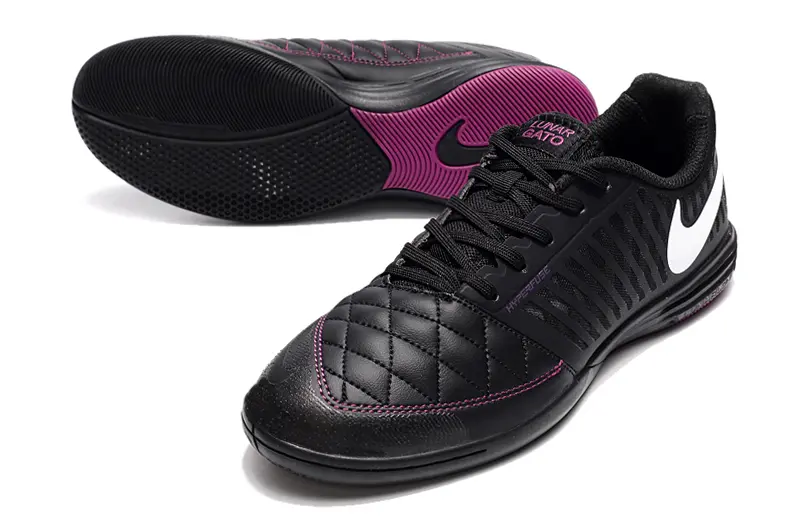 Nike Lunar Gato 2 IC - Black/Purple Haze/White Lightning