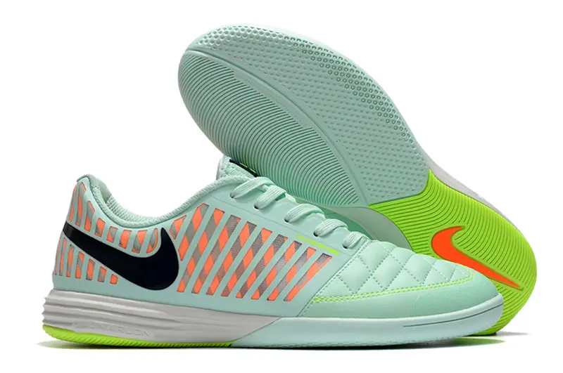 Nike Lunar Gato 2 IC - Mint/Coral Burst/Lime Green