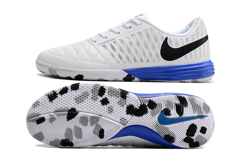 Nike Lunar Gato 2 IC - White/Electric Blue/Black