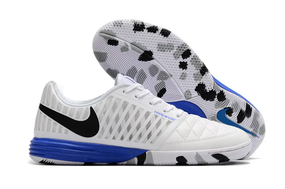 Nike Lunar Gato 2 IC - White/Electric Blue/Black