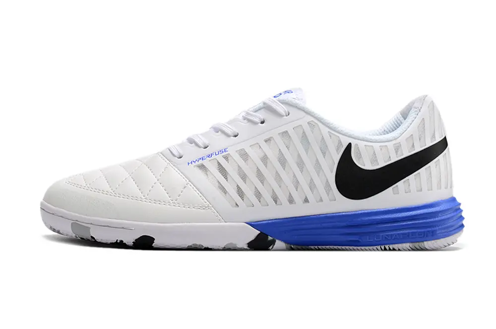 Nike Lunar Gato 2 IC - White/Electric Blue/Black